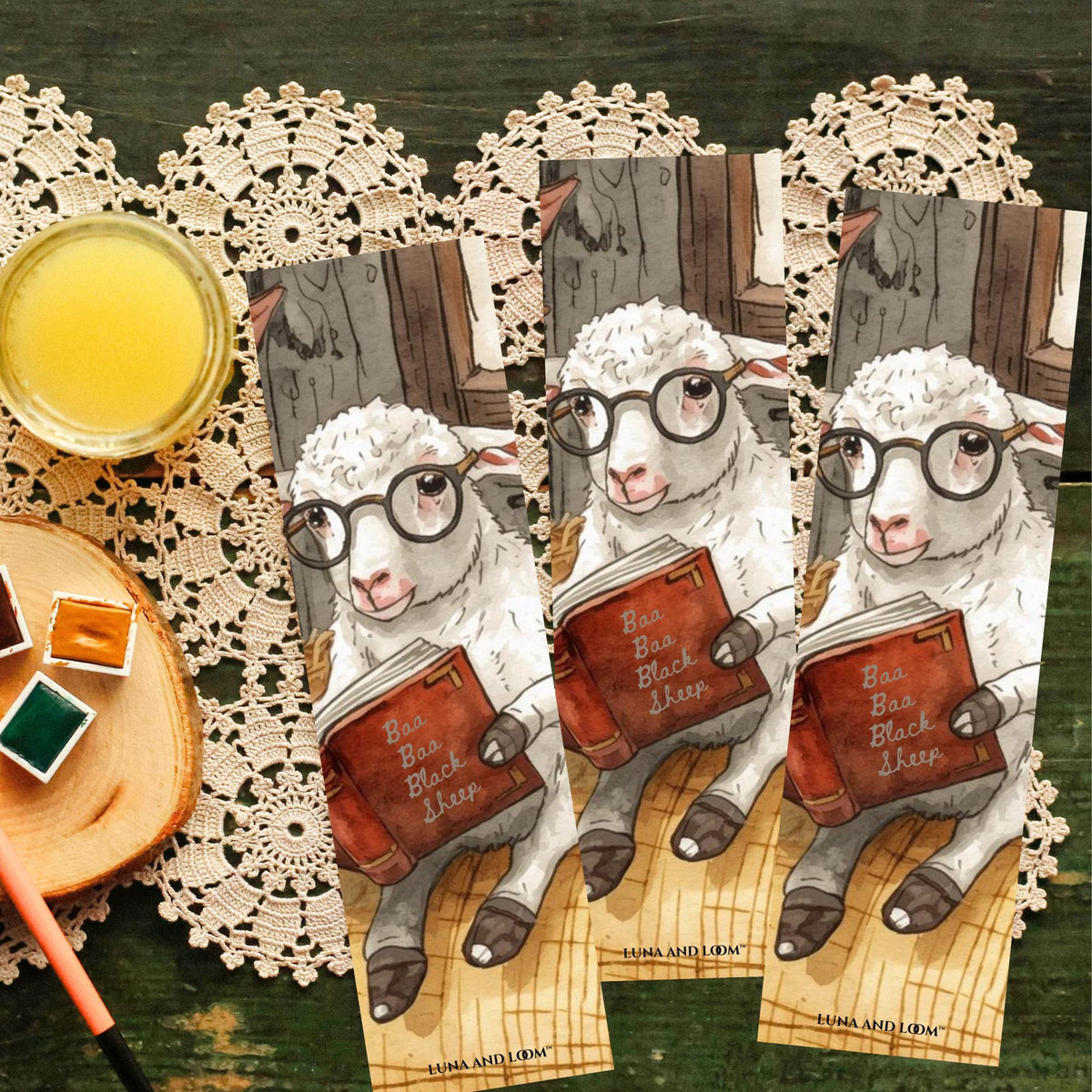 Nursery Rhyme Bookmark | Sheep | Children's Books