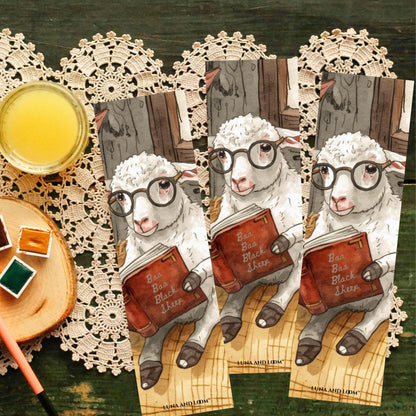 Nursery Rhyme Bookmark | Sheep | Children's Books