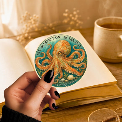 Inspired by Remarkably Bright Creatures Sticker | 3" | Book Clubs | Reading Gift