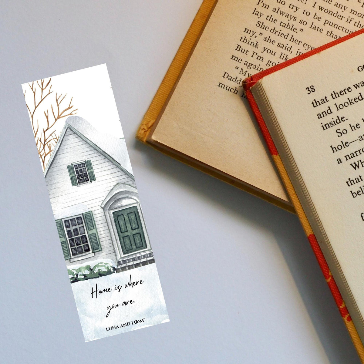 Home is Where You Are Bookmark | Hostess Gift | Bookish | House