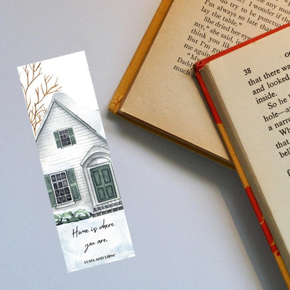 Home is Where You Are Bookmark | Hostess Gift | Bookish | House