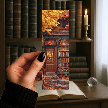 FALL BOOKSTORE BOOKMARK | Book Lovers | BookTok | Bookstagram | Stocking Stuffers | Reading Gifts | Book Clubs