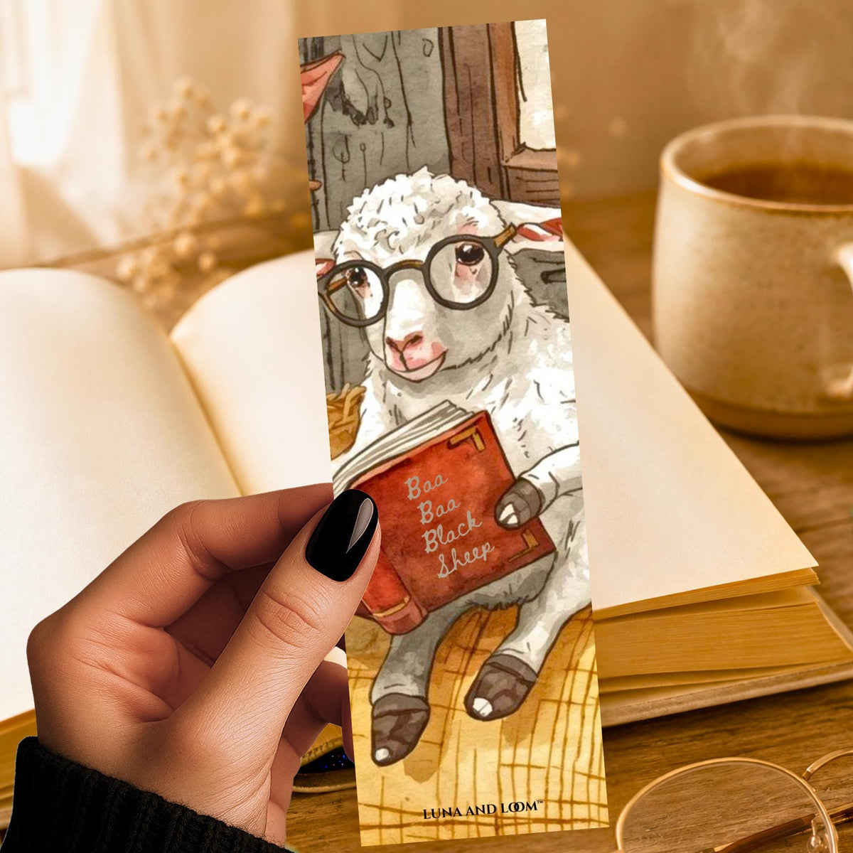 Nursery Rhyme Bookmark | Sheep | Children's Books