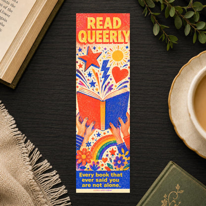 Gay Pride Bookmark | LGBTQ Book Lover | Queer |