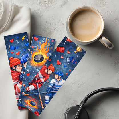Rivalry Inspired Bookmark | Enemy to Lovers | LGBTQ | Hockey | Gay