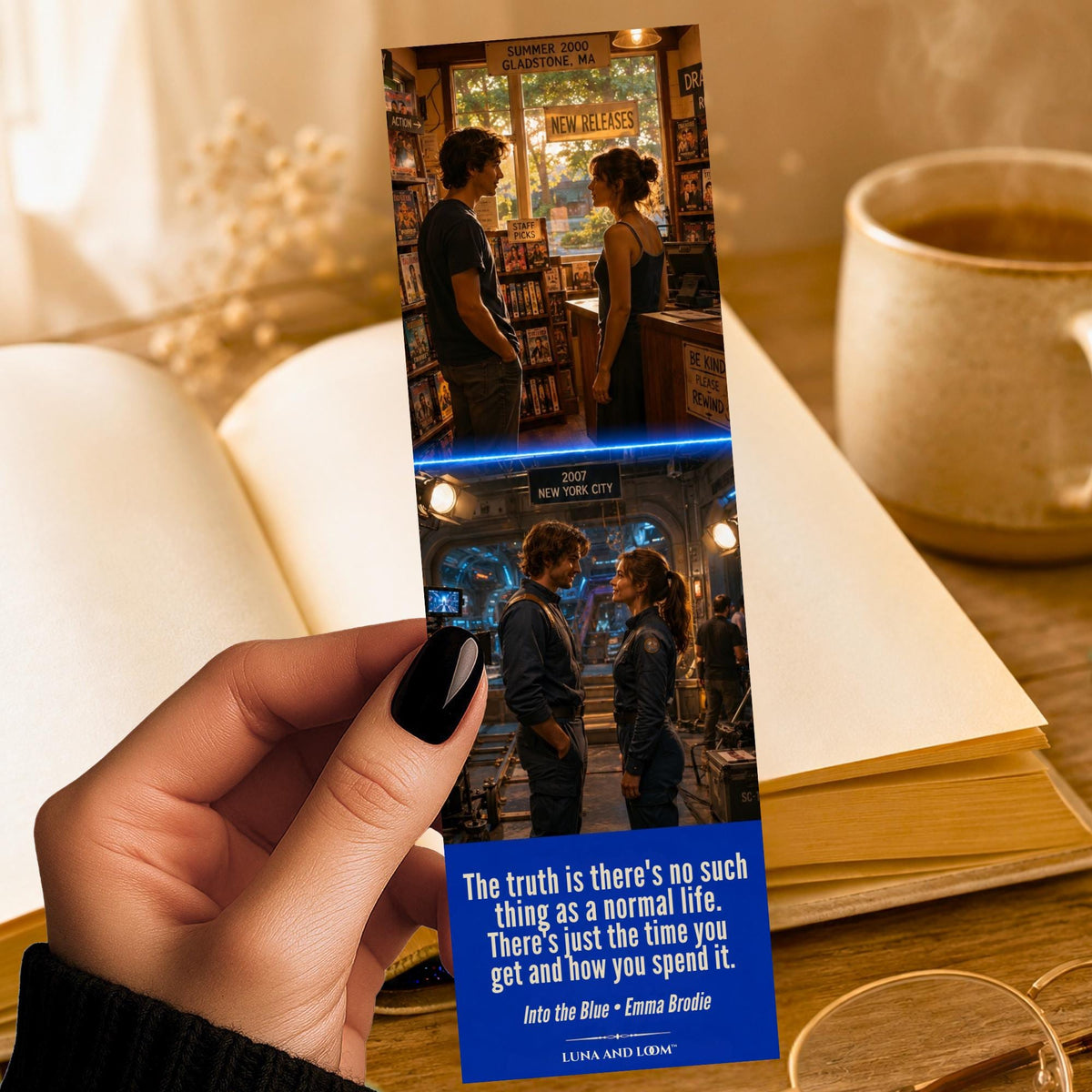 NYC Reconnect Bookmark | Emma Brodie Book | Reese's Book Club | 2026 Bestseller | SciFi