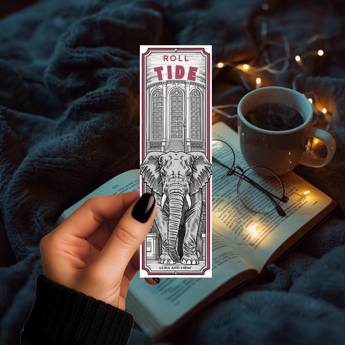 College Town Bookmark | Tuscaloosa, Alabama vibes |  Campus |