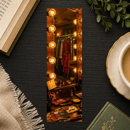 Theater Dressing Room Bookmark | Vanity Mirror | Drama | Musicals | Plays | Broadway