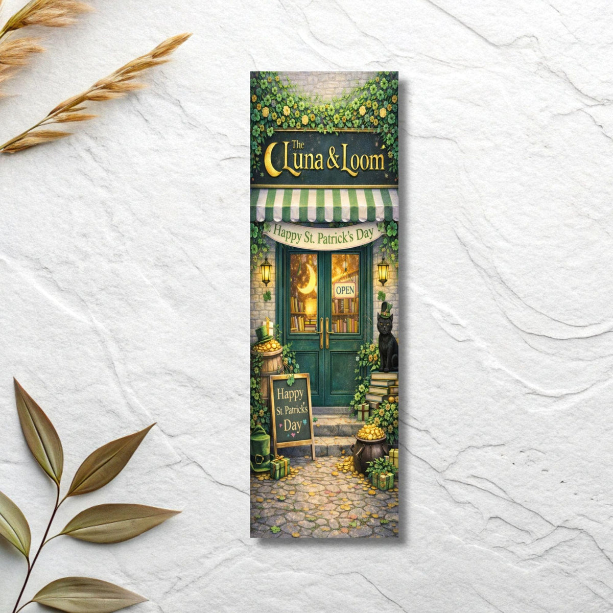 St. Patrick's Day Bookmark | Irish | Bookstore