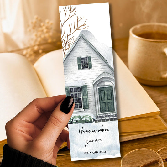 Home is Where You Are Bookmark | Hostess Gift | Bookish | House