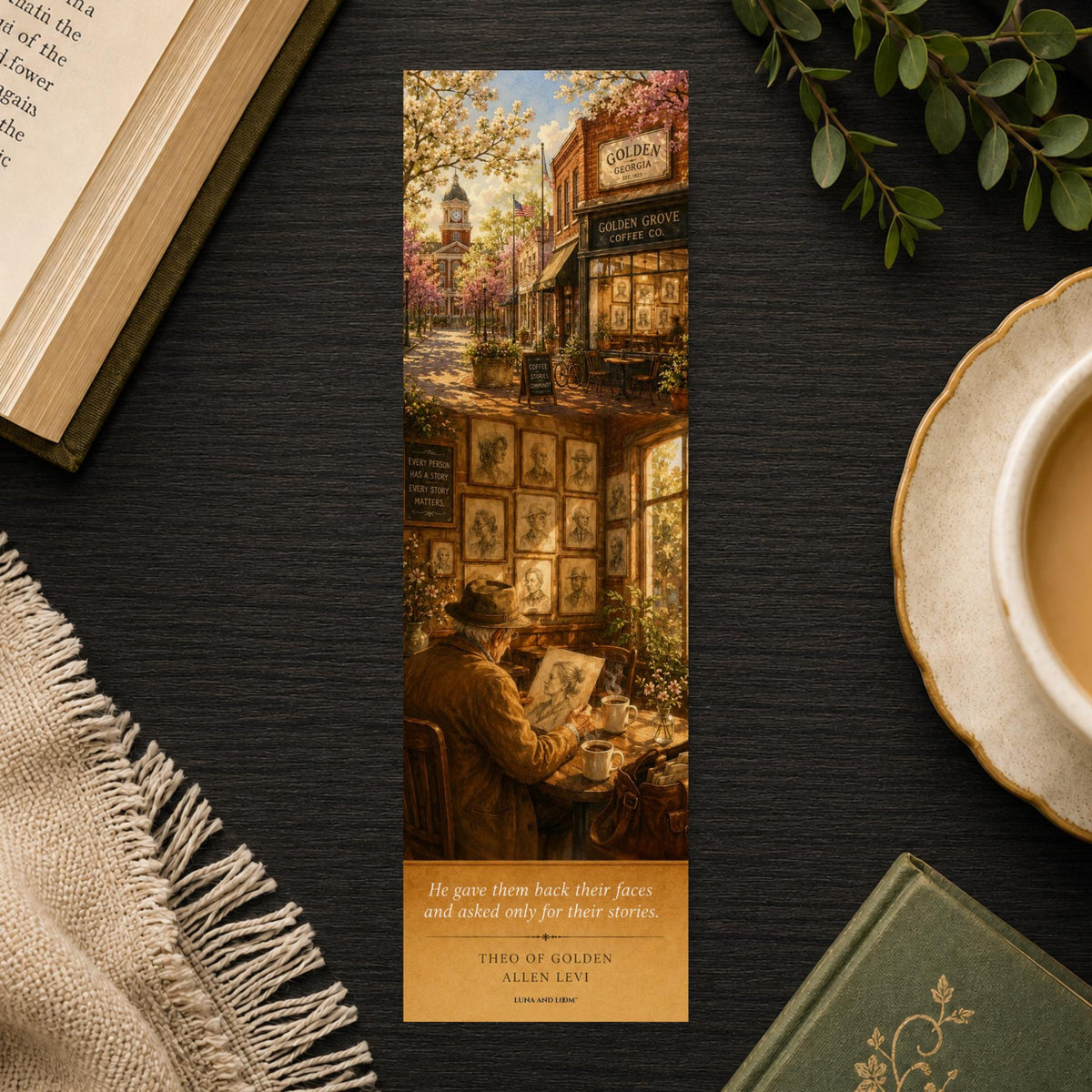Southern Fiction Bookmark | Kindness & Community | Georgia Reader Gift | NYT Bestseller