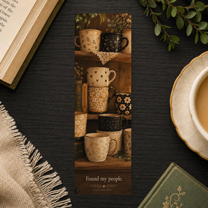 Found My People Bookmark | Found Family Trope | Fantasy Romance Gift | BookTok Present