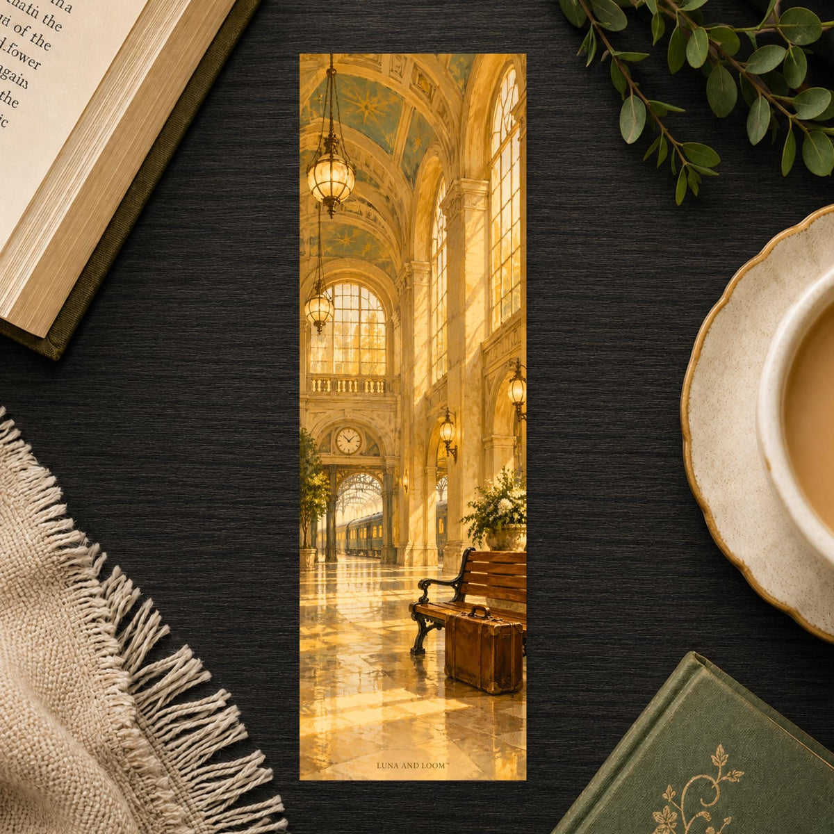 Union Station Bookmark | DC Reader Gift | Train Hall Page Marker | Book Lover Gift