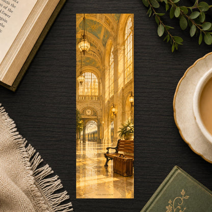 Union Station Bookmark | DC Reader Gift | Train Hall Page Marker | Book Lover Gift