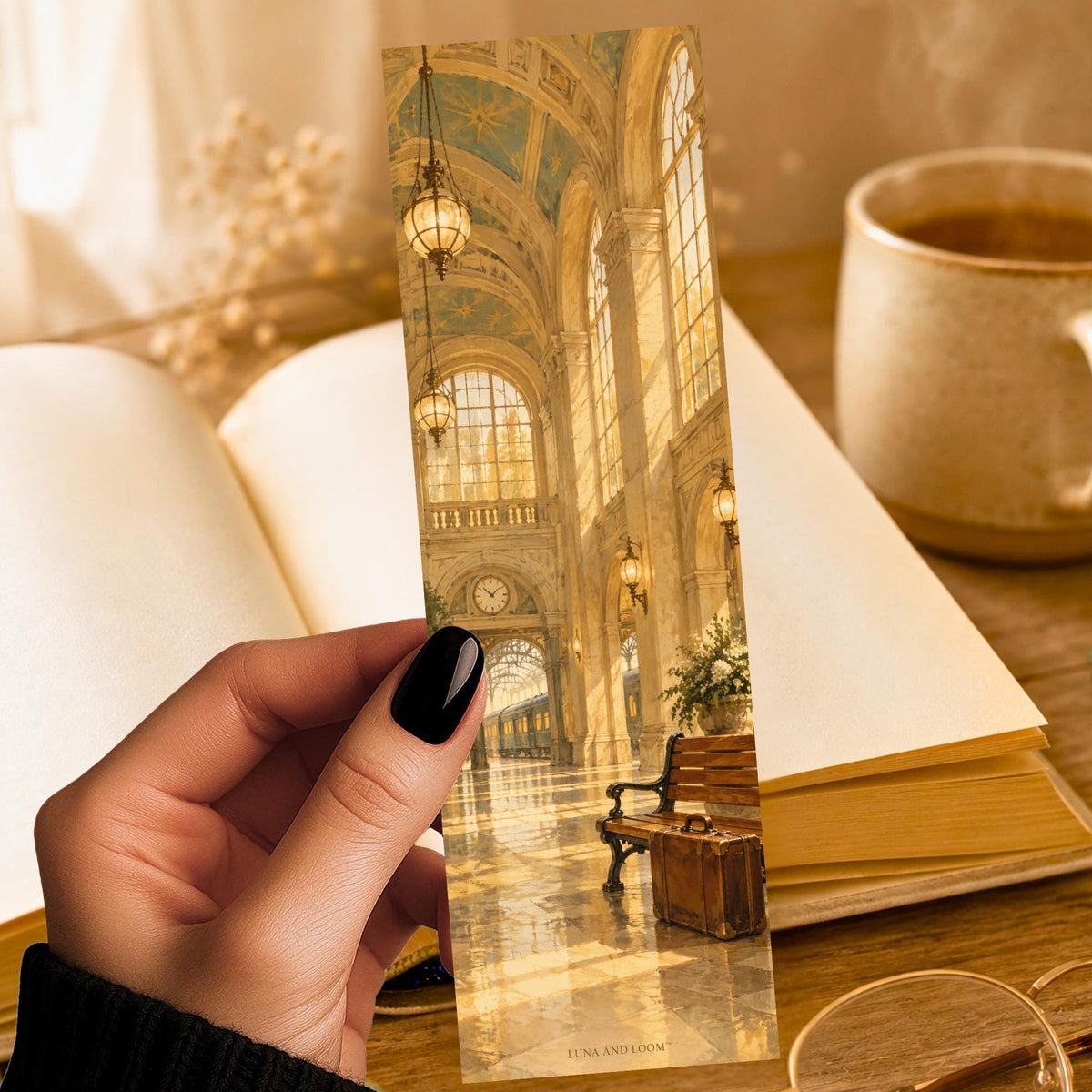 Union Station Bookmark | DC Reader Gift | Train Hall Page Marker | Book Lover Gift