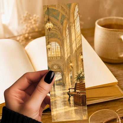 Union Station Bookmark | DC Reader Gift | Train Hall Page Marker | Book Lover Gift