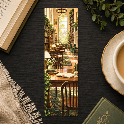 Washington DC Bookmark | Marble Columns Bookmark | DC Library Gift | Reading Room Page Marker | Book Lover Gift