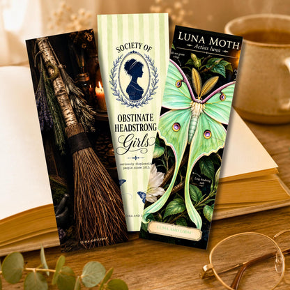 Mix & Match Bookmark Bundle | Choose Any 3 Handcrafted Bookmarks | Book Lover Gift Set | Literary Gift | Luna and Loom