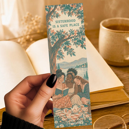 Sisterhood Bookmark | Best Friend Gift | Book Club Page Marker | Female Friendship Gift